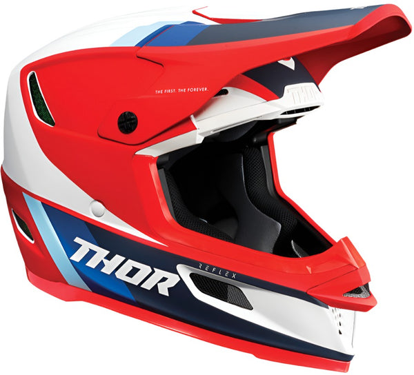 Thor 2021 Reflex Apex Helmet - Red/White/Blue