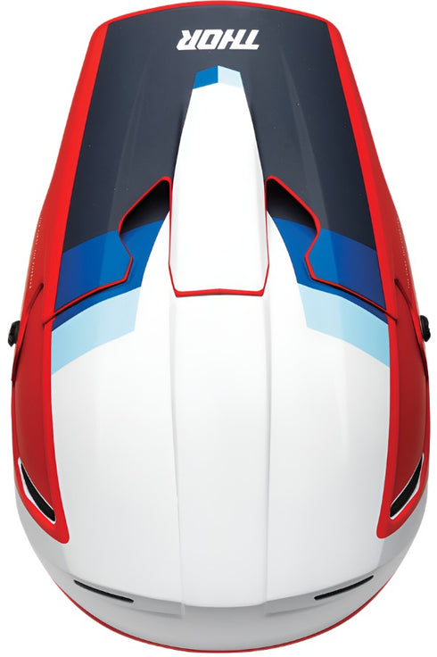 Thor 2021 Reflex Apex Helmet - Red/White/Blue