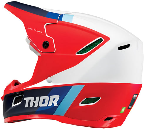 Thor 2021 Reflex Apex Helmet - Red/White/Blue