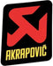 Akrapovic Vertical Heat Resistant Sticker - 95mm