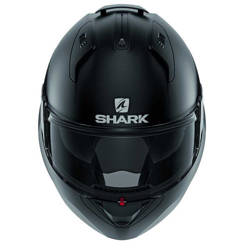 Shark Evo-ES - Blank Black Matt KMA