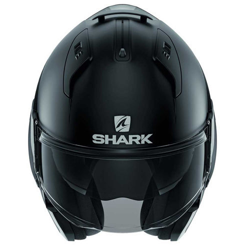 Shark Evo-ES - Blank Black Matt KMA