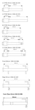 DRC Stainless Brake Pin Set 37, 39mm