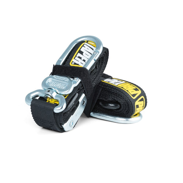 Pro Taper Swivel Carabiner Tie-Downs - Black