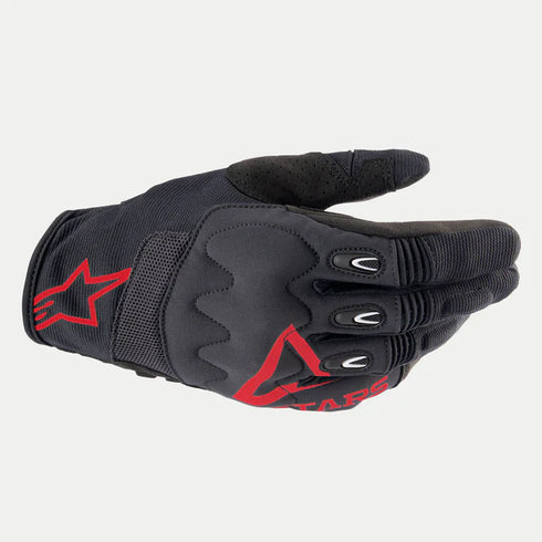 Alpinestars Techdura Gloves - Fire Red/Black