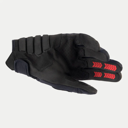 Alpinestars Techdura Gloves - Fire Red/Black