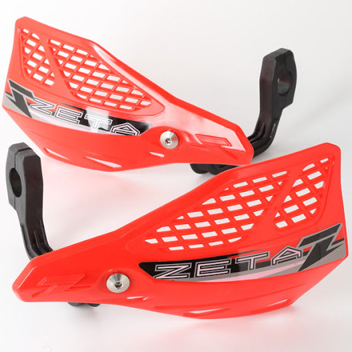 Zeta Stingray Vented Handguard - Red