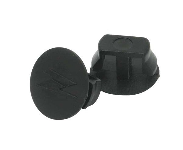 ZETA BAR END PLUGS BLK 2PCS 13.4-16.8D