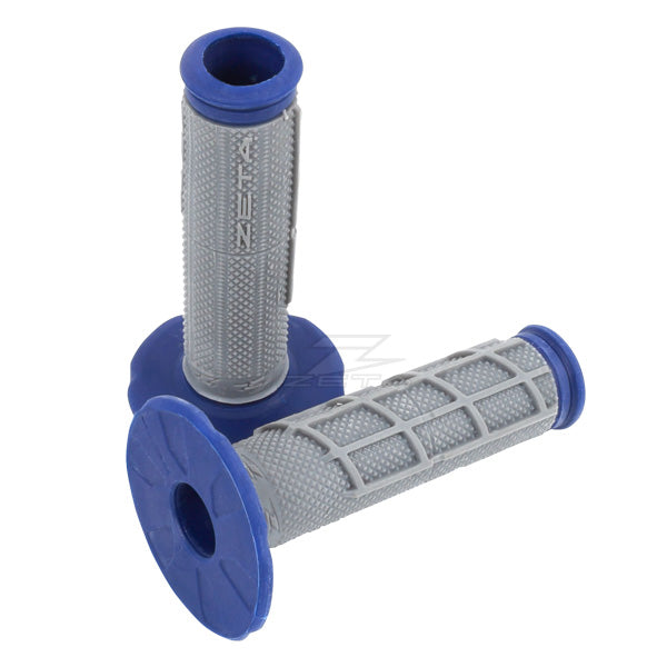 ZETA Race Grip Open End - Blue/Grey