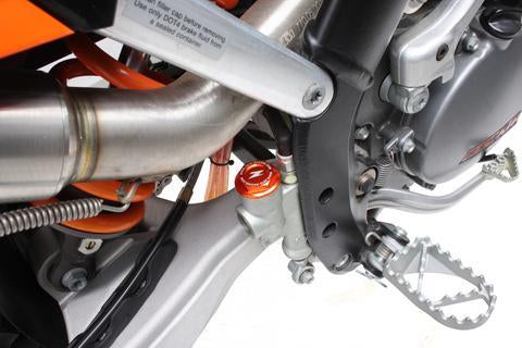 Zeta Rear Brake Reservoir Cover BREMBO KTM HUSKY ORG