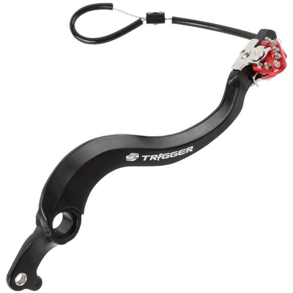 Zeta Trigger Brake Pedal CRF250L/M/RALLY RED