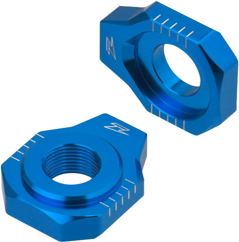 Zeta KTM/Husqvarna/GasGas Rear FC/TC/TX (2016-2022) Axle Blocks - Husky Blue