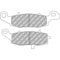 FERODO PLATINUM B/PAD FA229/237