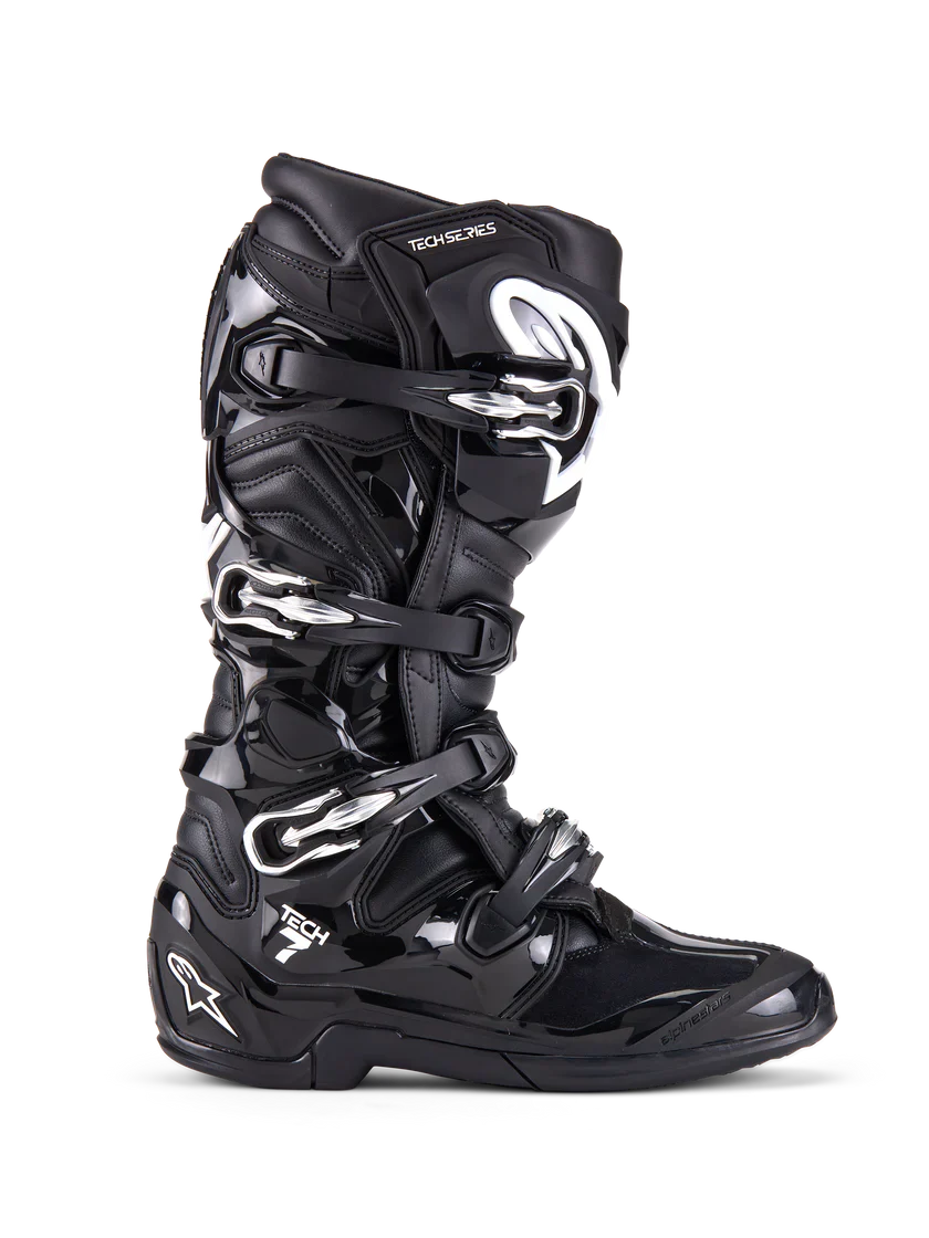 Alpinestars Tech 7 Boots 2025 Black Bike Kings