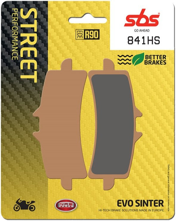 SBS FA447 EVO Sinter Front Brake Pads - 841HS | Bike Kings
