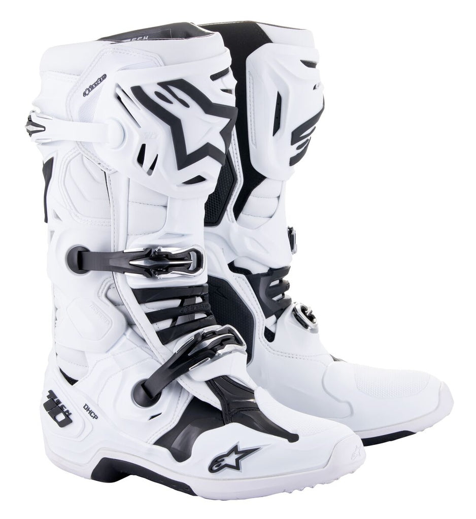 Alpinestars Tech 10 Boots - White – Bike Kings