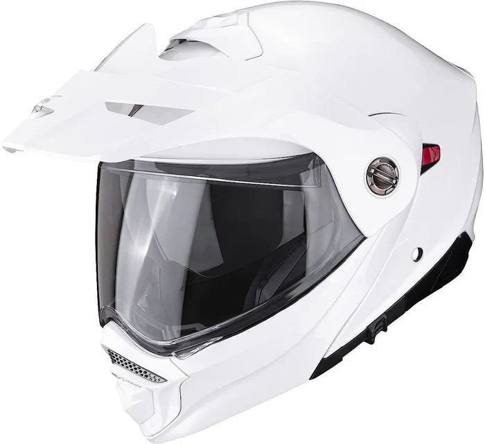 Scorpion ADX-2 Pearl Helmet - White – Bike Kings