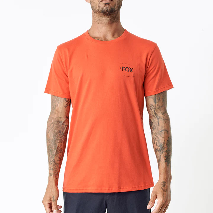 Fox 2024 Invent Tomorrow Ss Tee Flame Red Bike Kings