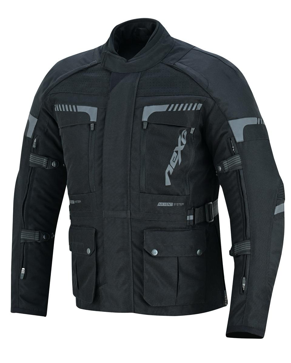 Nexo Sports Mens Defender Adventure Jacket - Blue/Black – Bike Kings