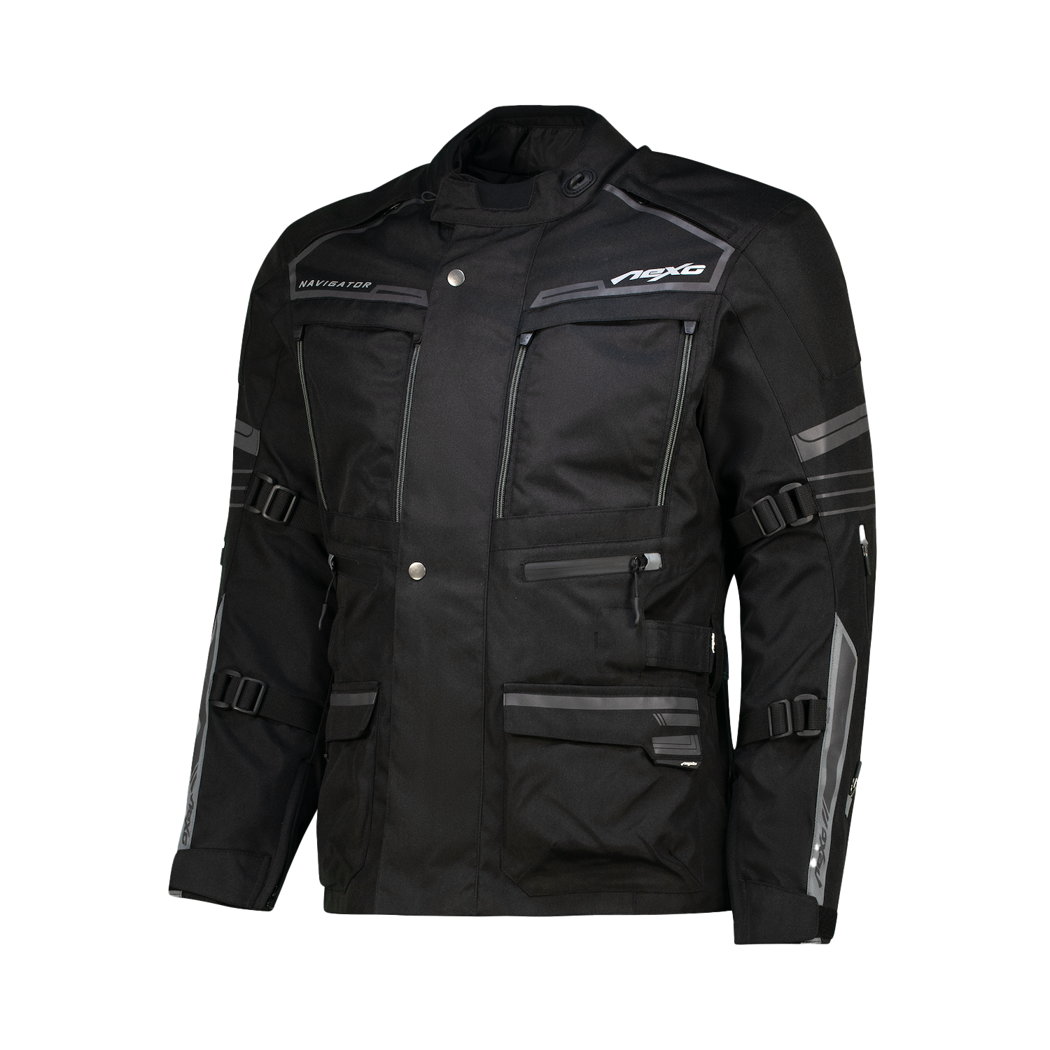 Nexo Navigator Adventure Jacket - Black – Bike Kings