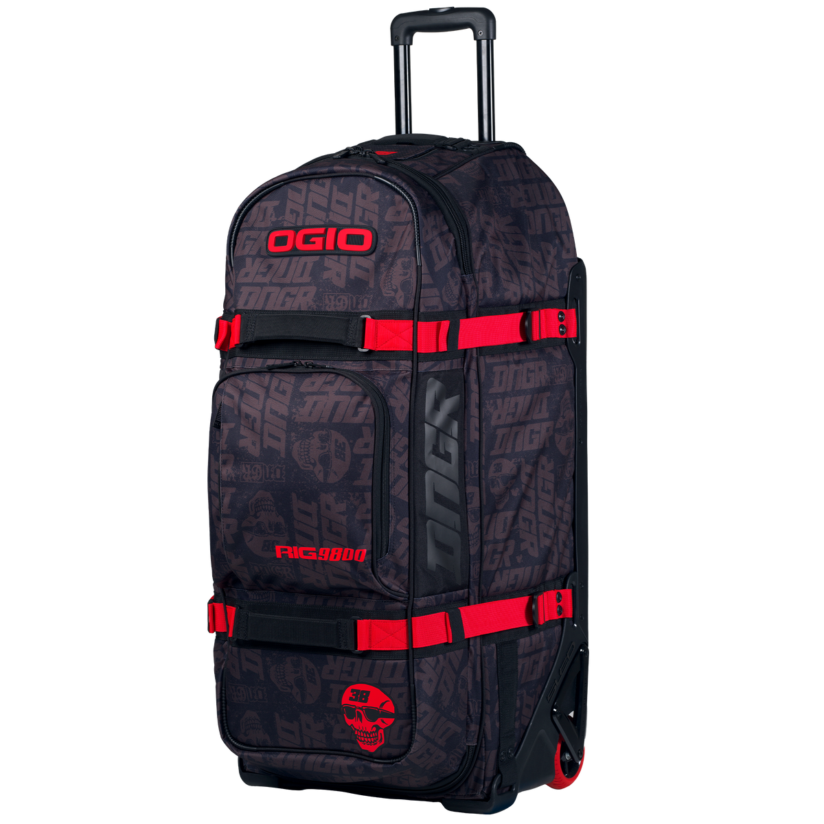 Ogio Rig Bag Ogio Rig 9800 DNGR Gear Bag - Flat Black | Bike Kings