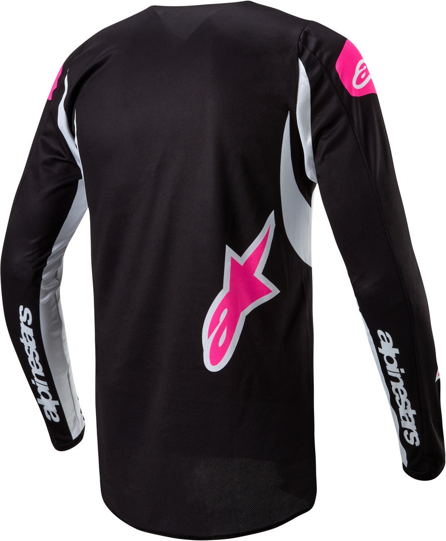 Alpinestars 2024 Stella Fluid Jersey Black/White Bike Kings