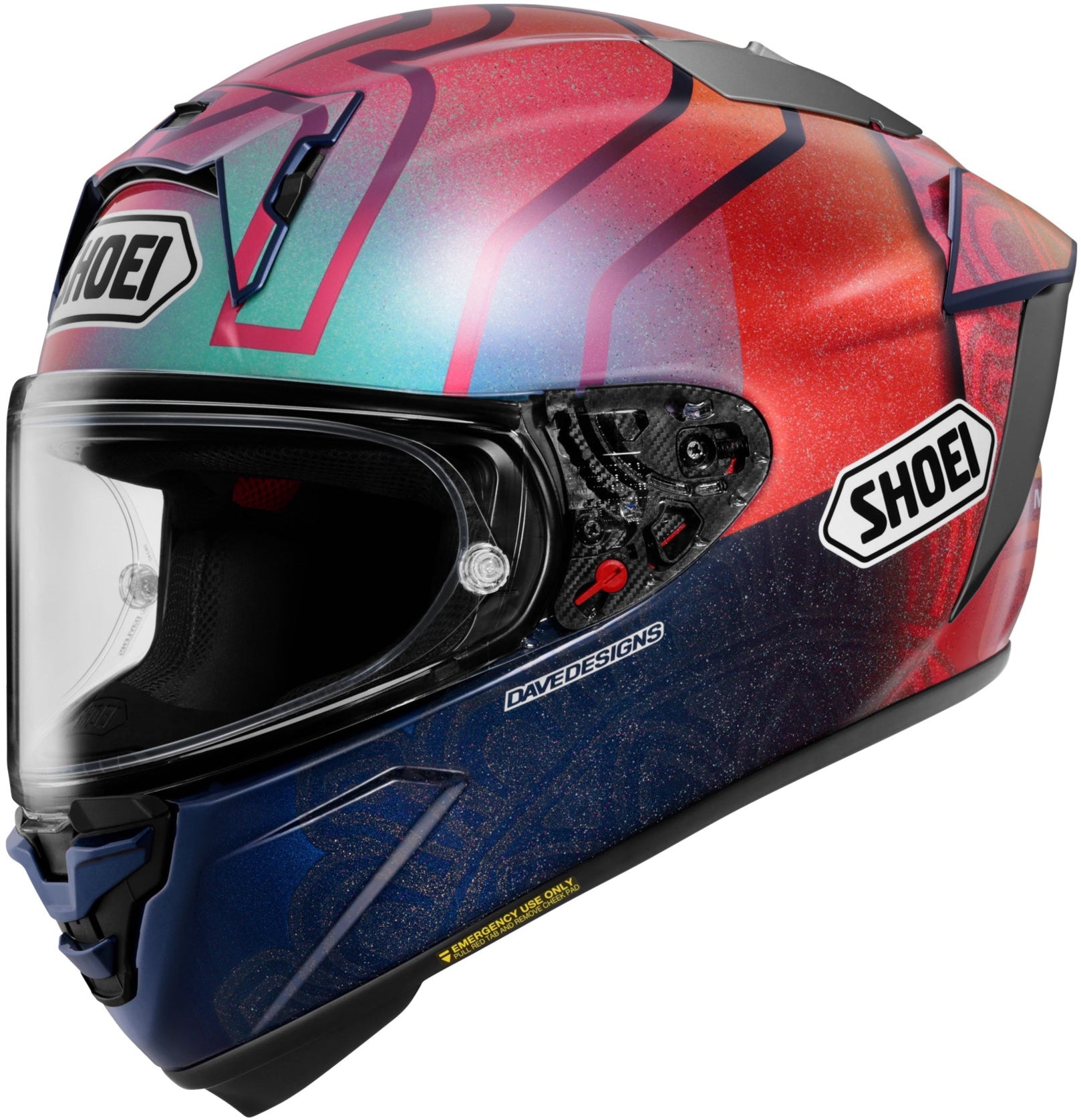 Shoei X-Spirit Pro Marquez Holi Helmet - TC-1 – Bike Kings