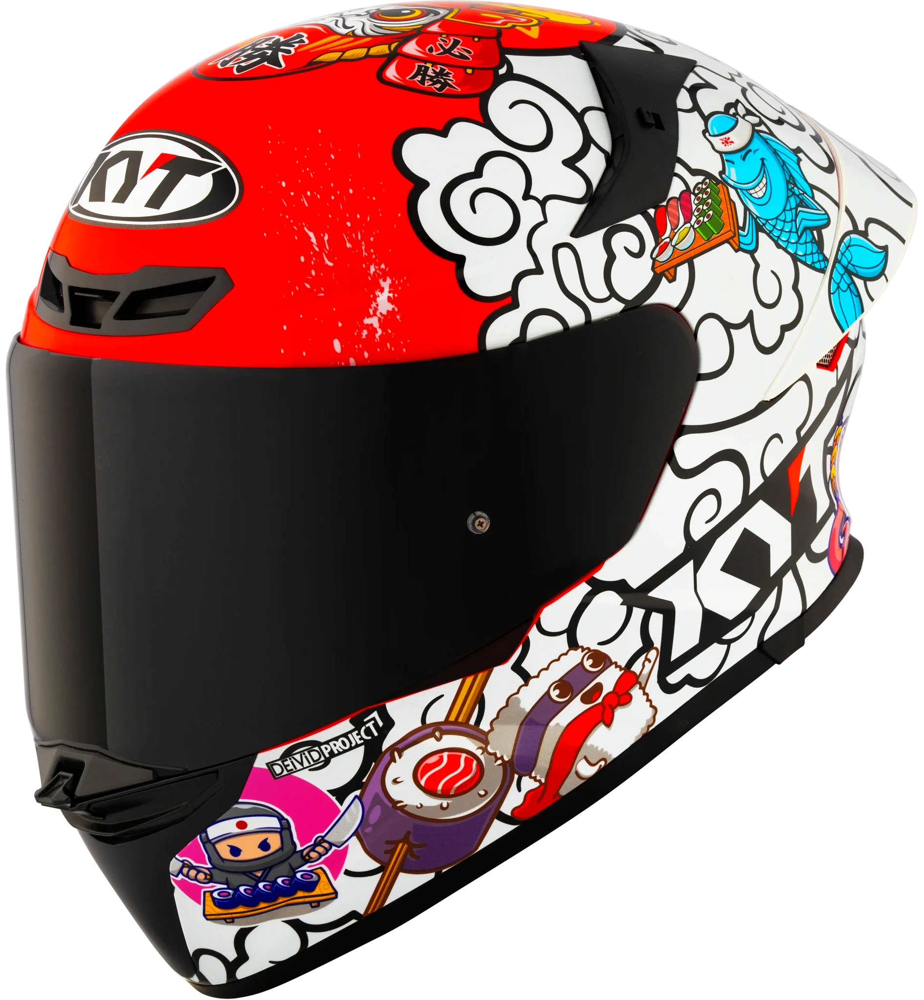 KYT TT-Revo Special Editions Helmet - Sushi Time – Bike Kings