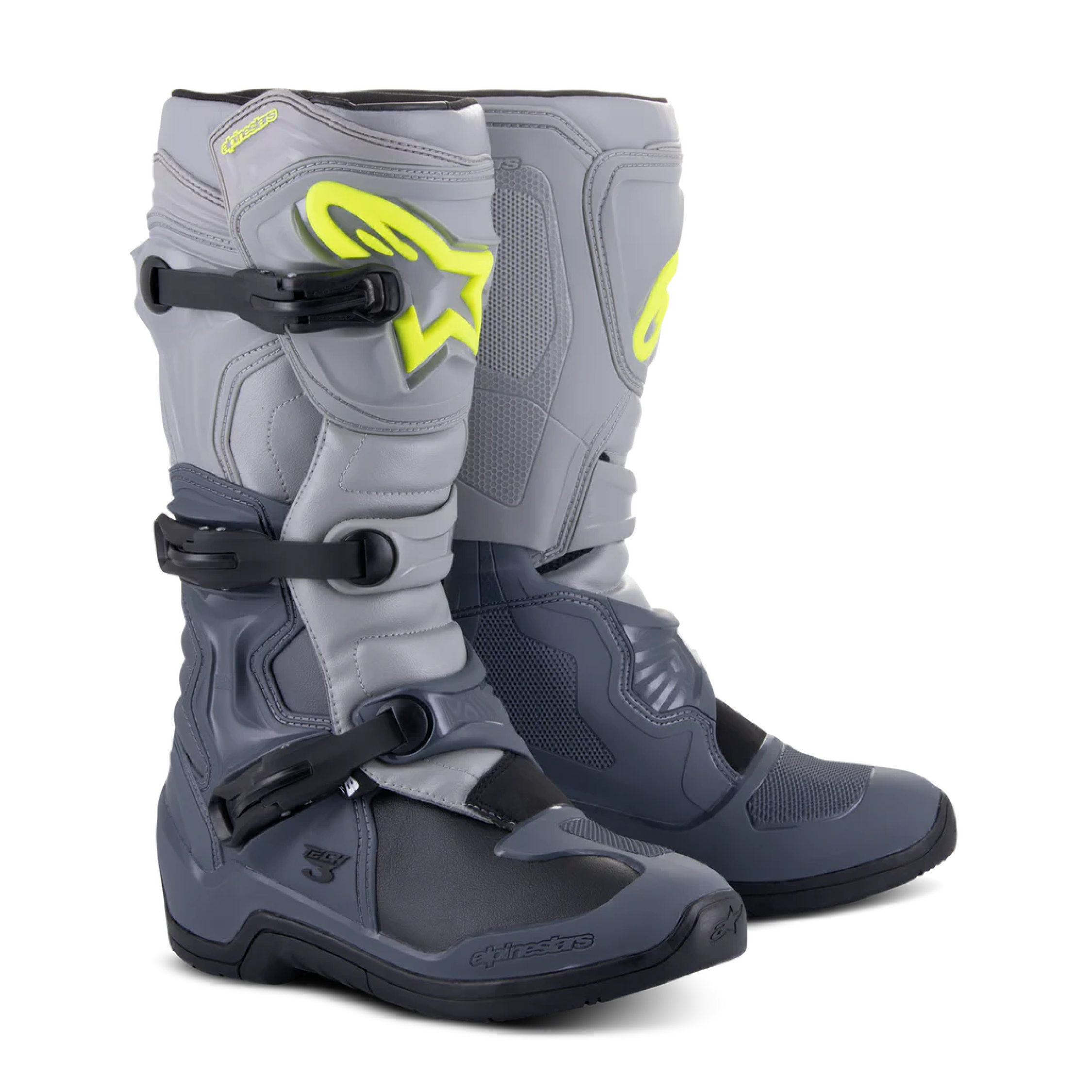 Alpinestars Tech 3 Boots Dark Grey/Light Grey/Black – Bike Kings