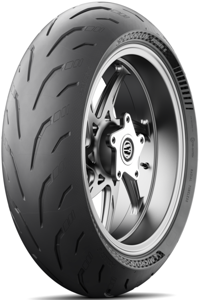 Michelin Power 6 Rear Tyre - 200/55ZR17 M/C (78W) TL – Bike Kings