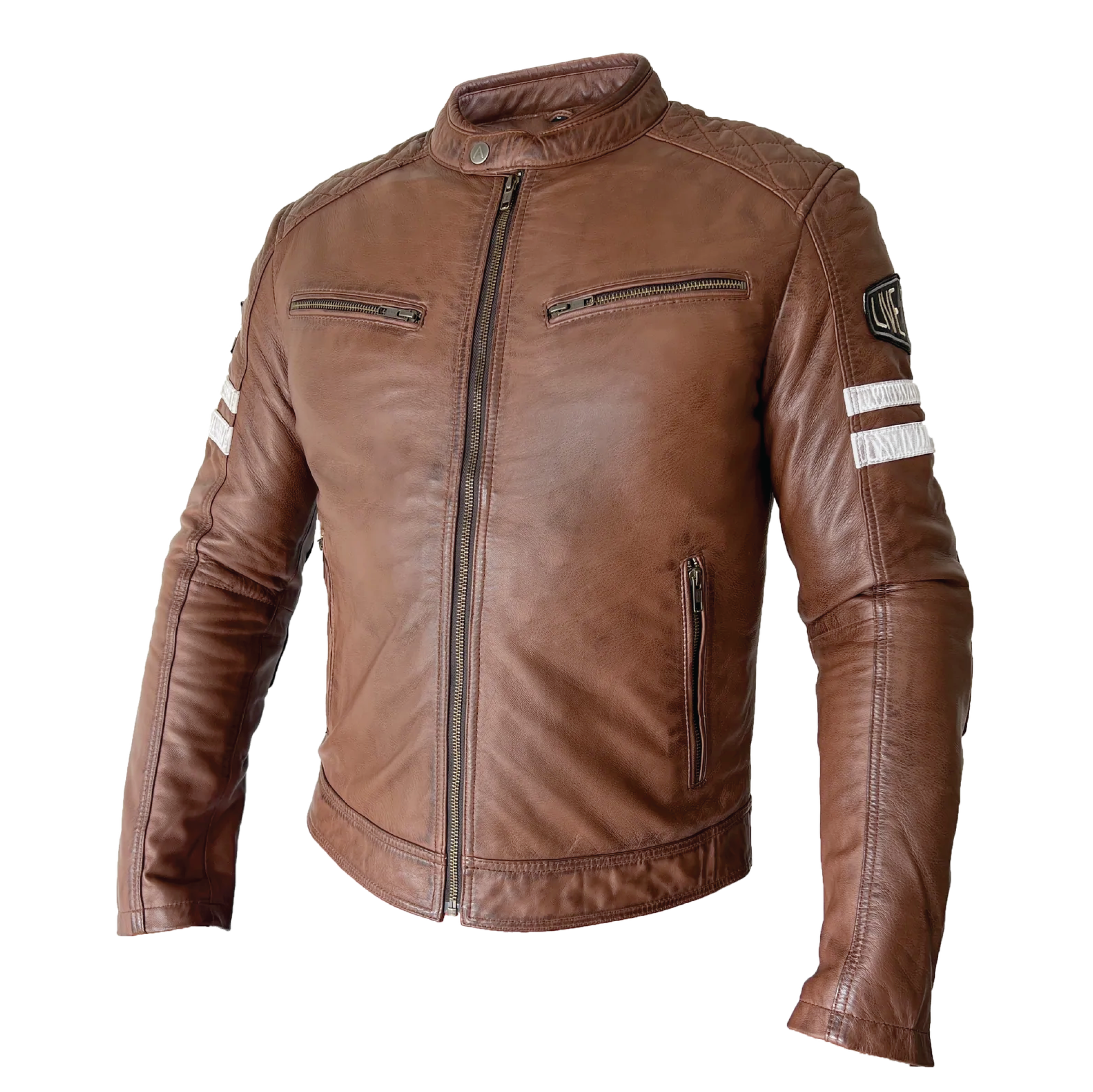 Arma Maverick Leather Jacket - Brown Tan – Bike Kings