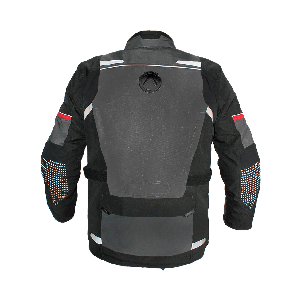 Arma Armadillo Adventure Jacket Dark Grey/Black | Bike Kings