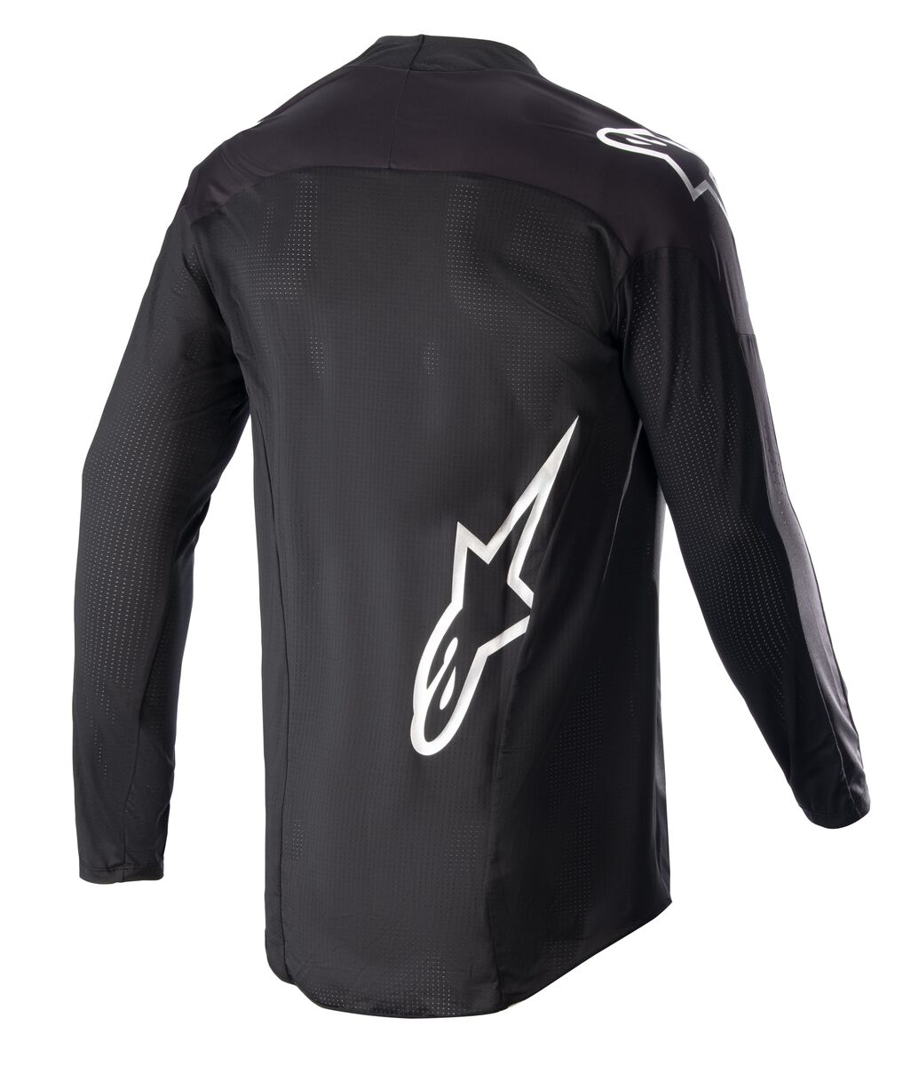 Alpinestars Techstar Arch Jersey Black Silver Bike Kings